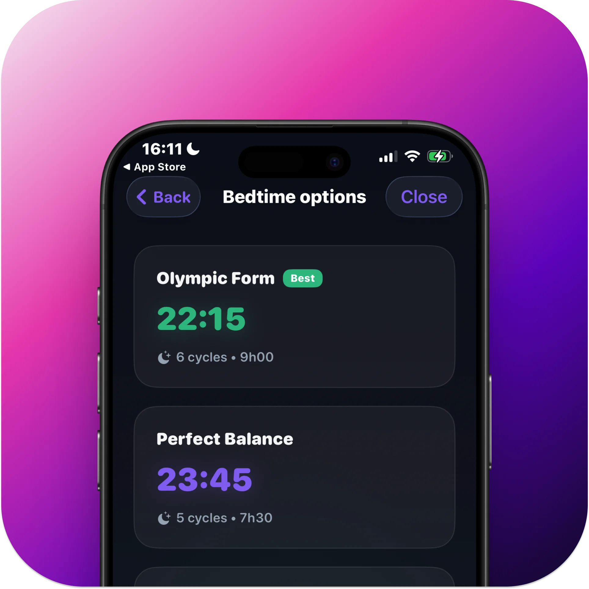 Smart Bedtime Calculator